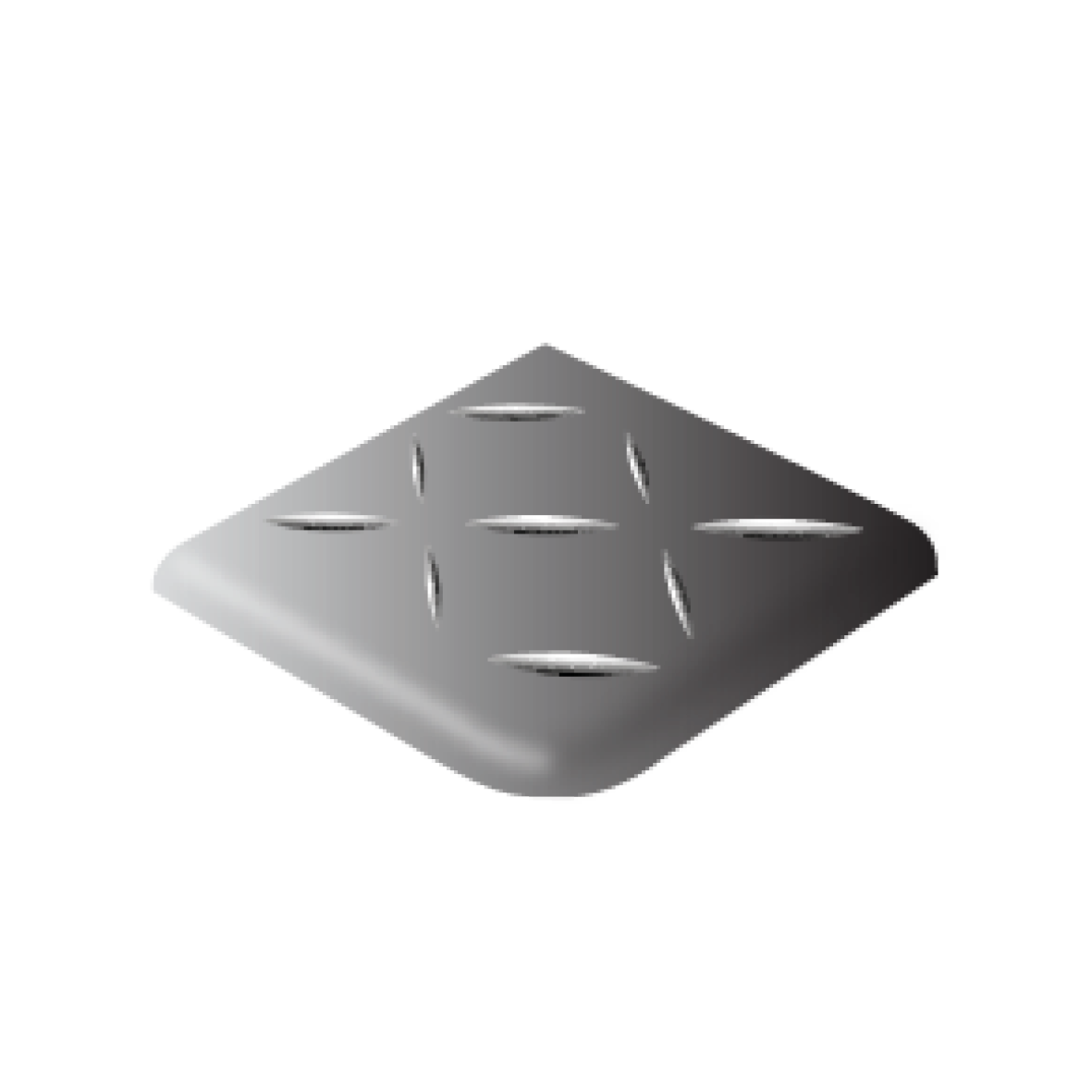 Anti-slip 100 x 100mm with 2 Round Edges