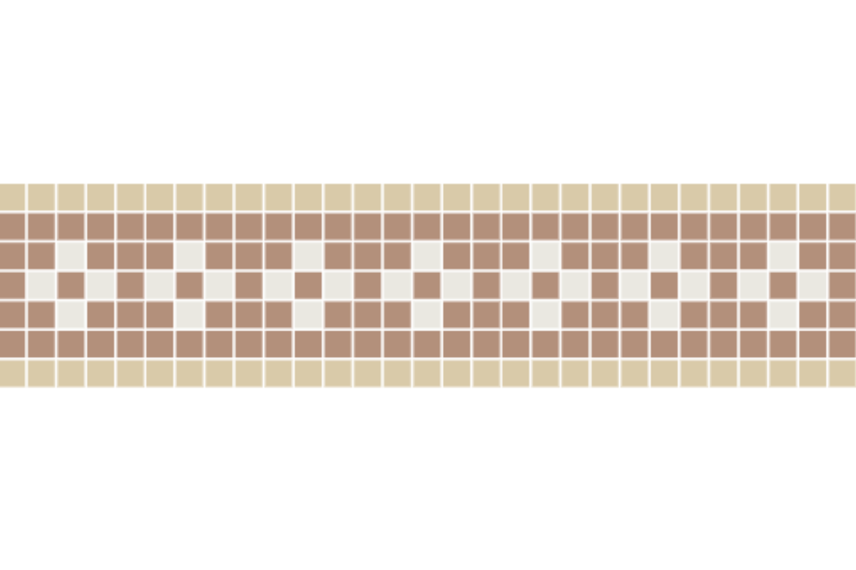 Chequer Band Border