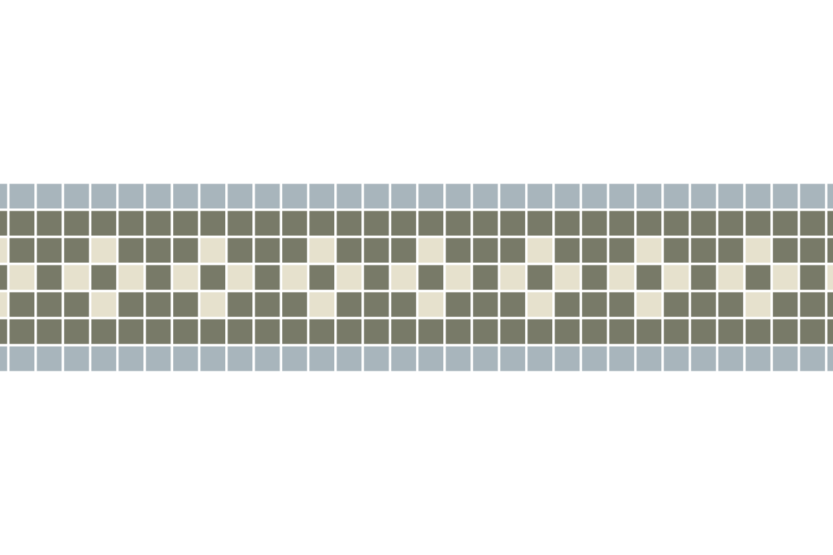 Chequer Band Border