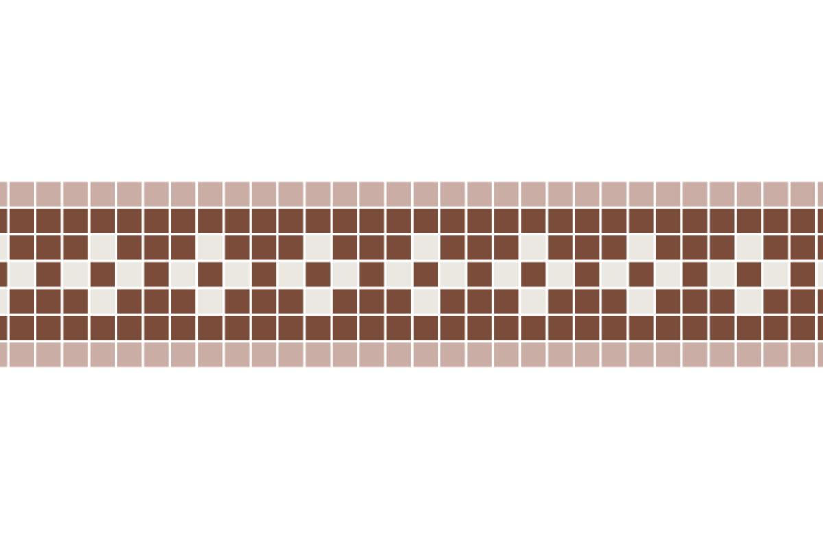Chequer Band Border