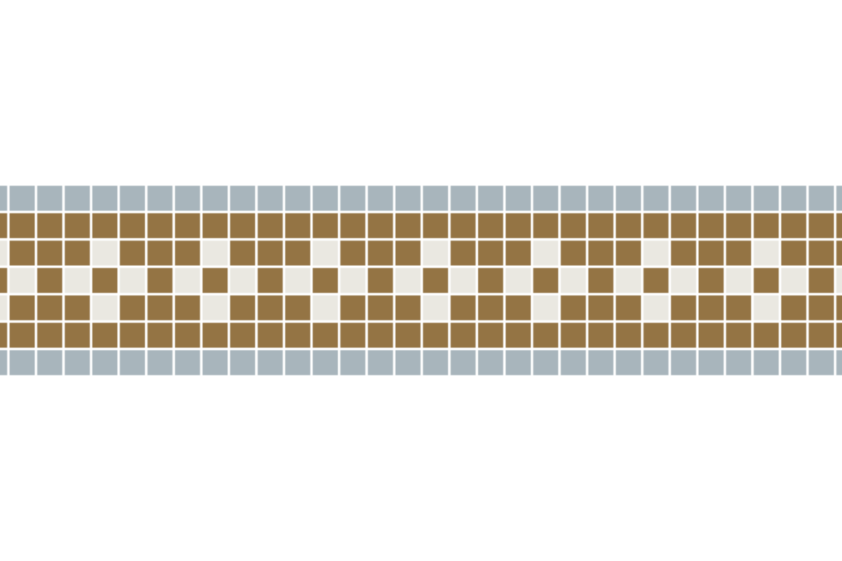 Chequer Band Border