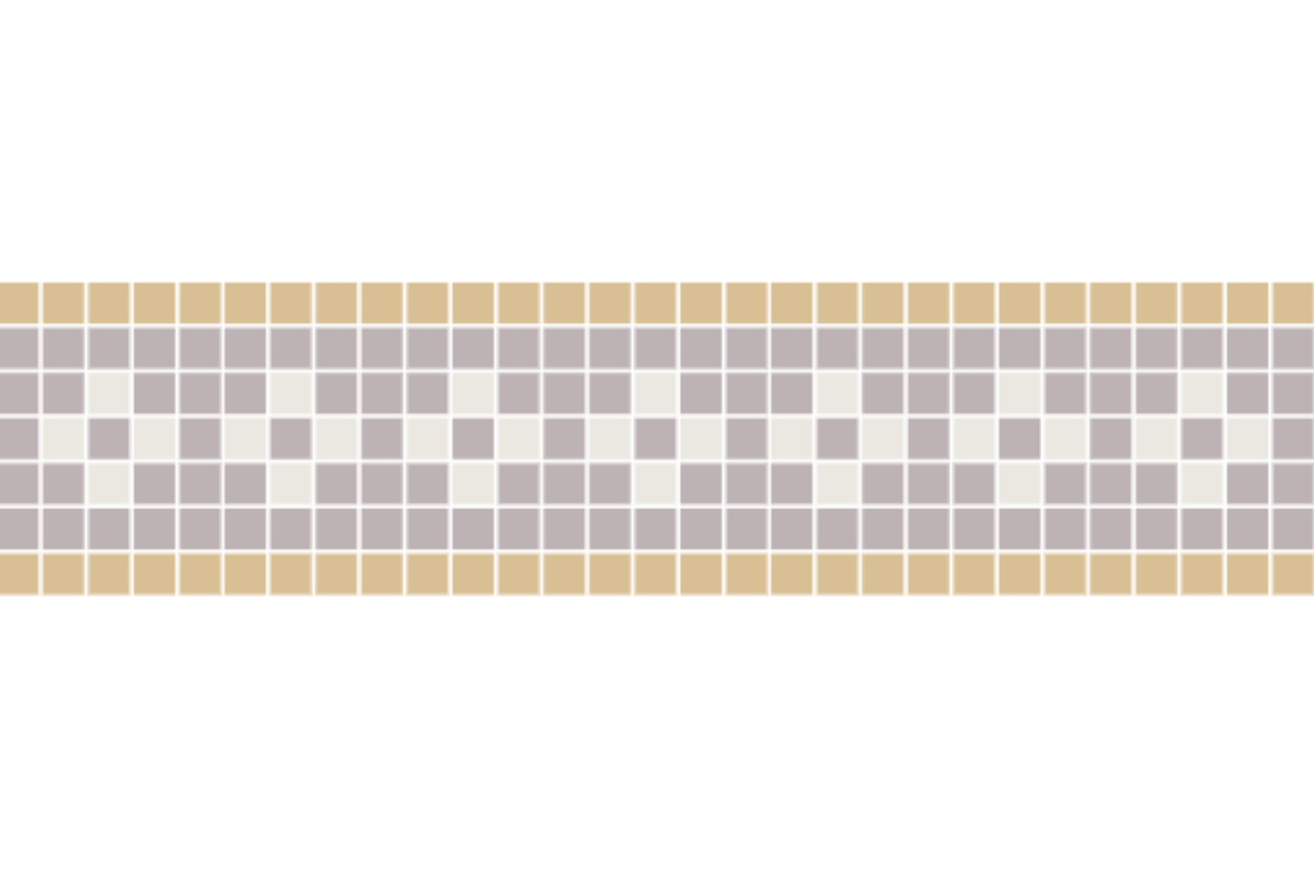 Chequer Band Border