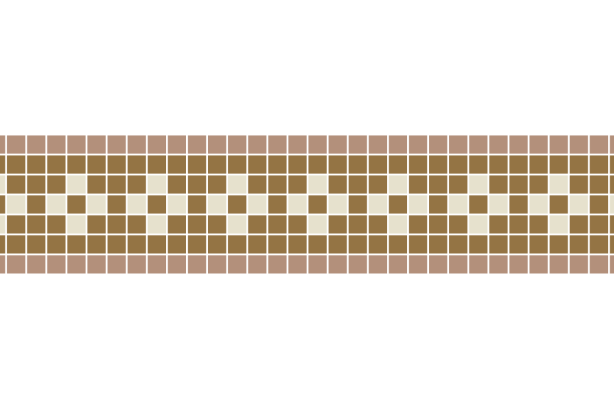 Chequer Band Border