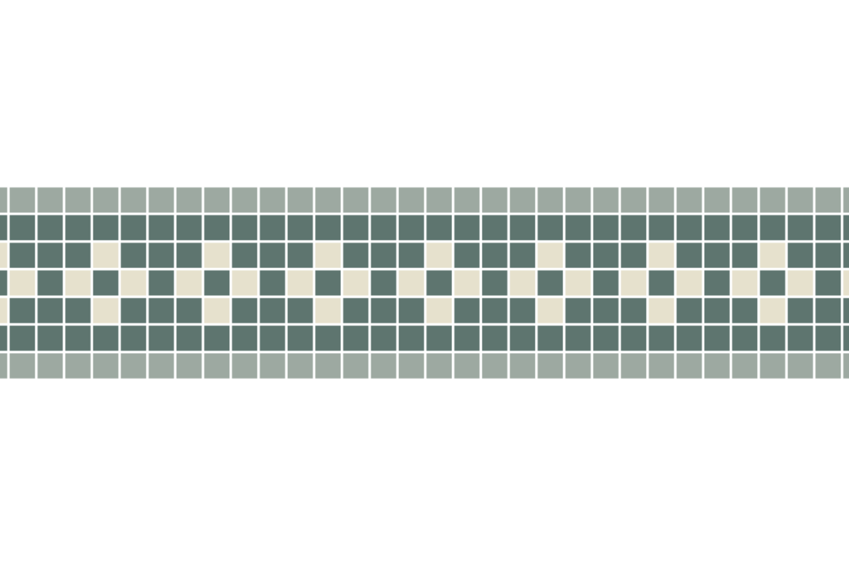 Chequer Band Border