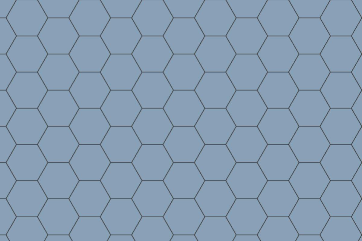Continuous 150 Hexagons