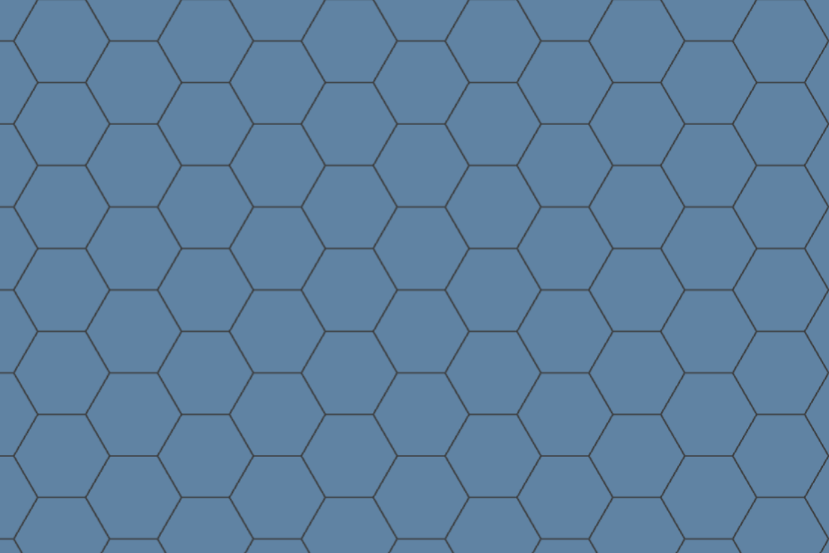 Continuous 150 Hexagons