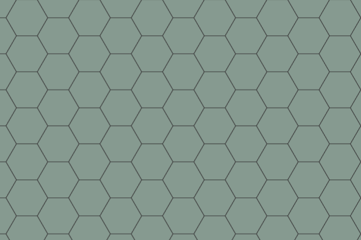 Continuous 150 Hexagons