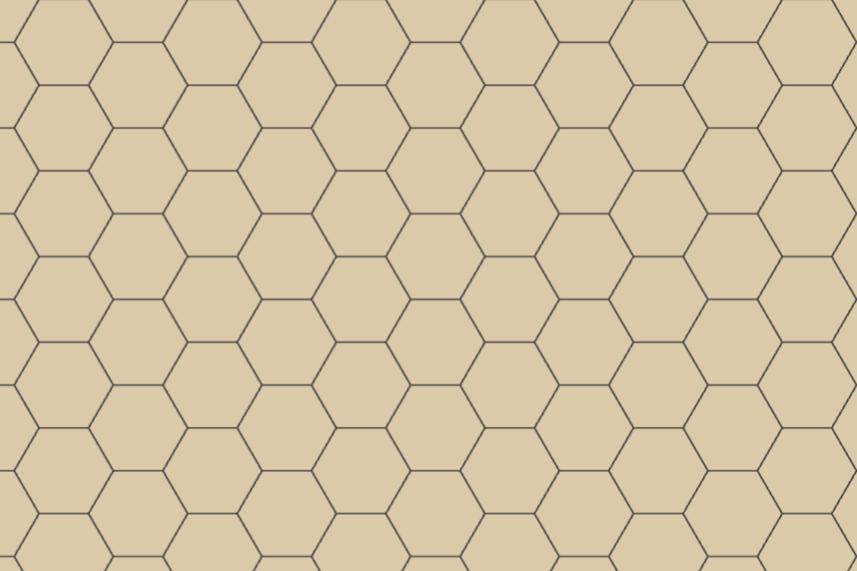 Continuous 150 Hexagons