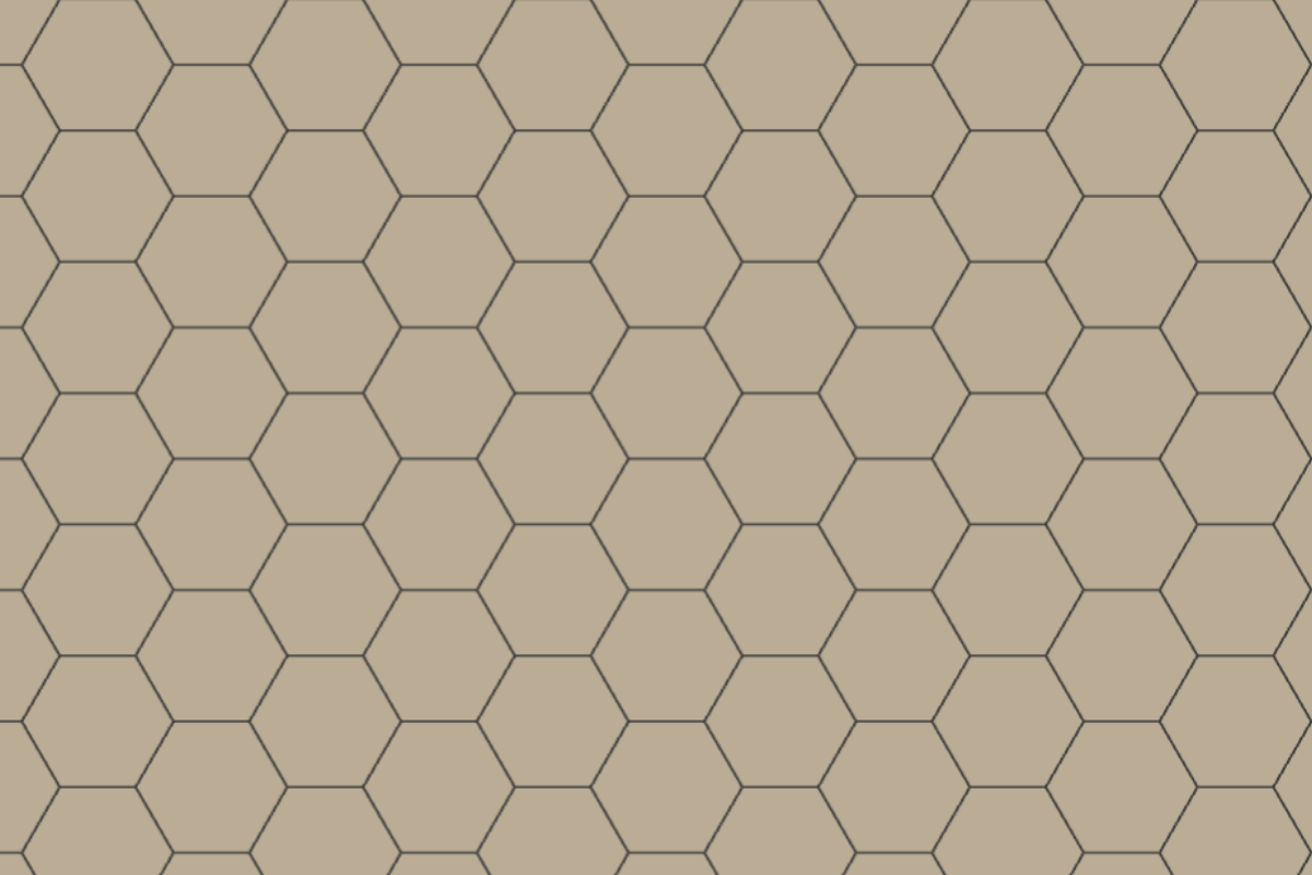 Continuous 150 Hexagons