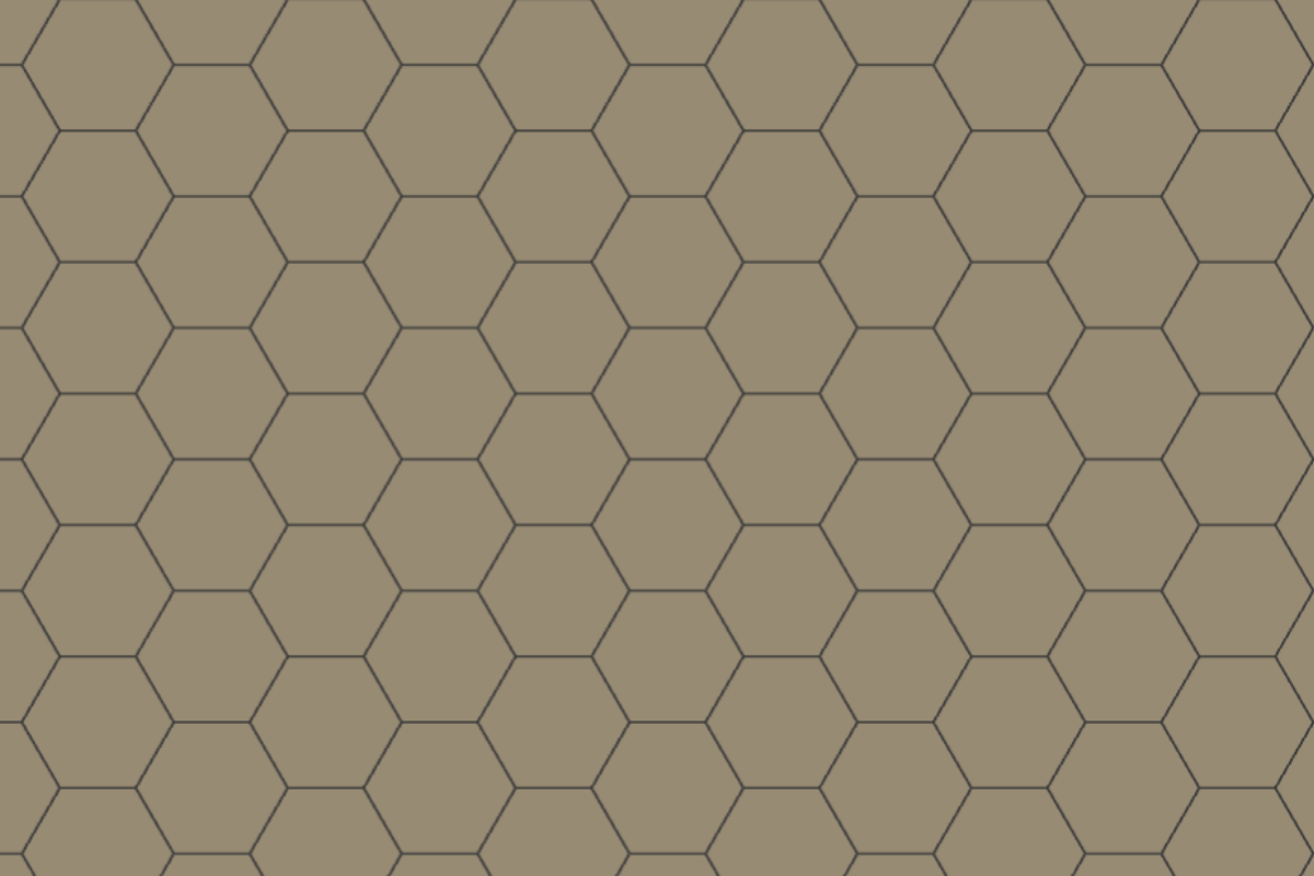 Continuous 150 Hexagons