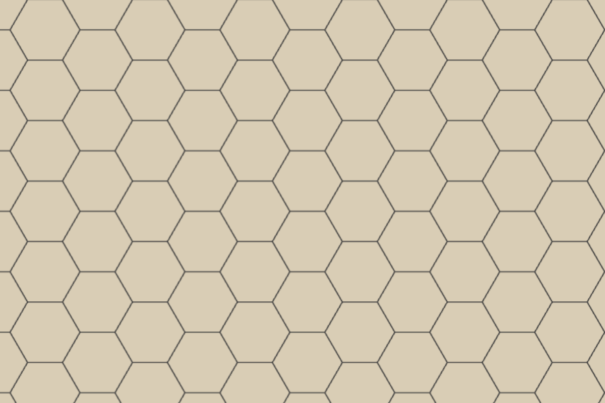 Continuous 150 Hexagons