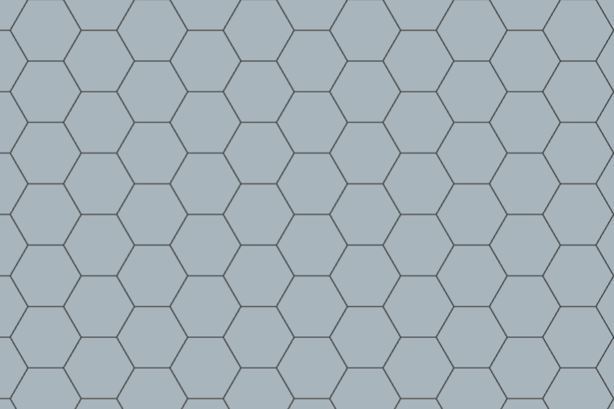Continuous 150 Hexagons