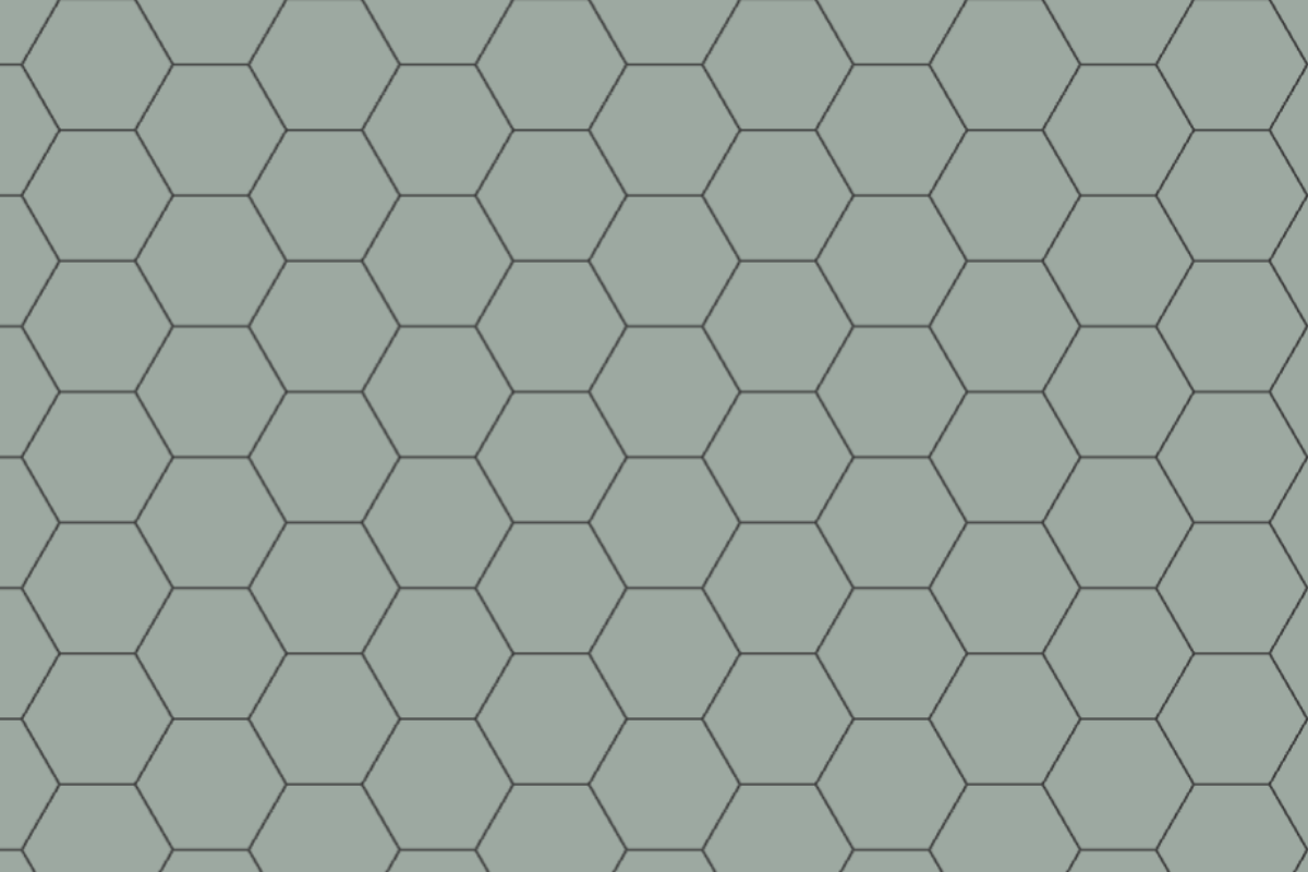 Continuous 150 Hexagons