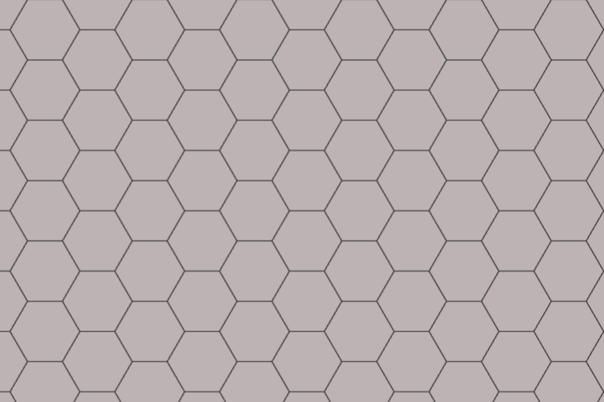 Continuous 150 Hexagons