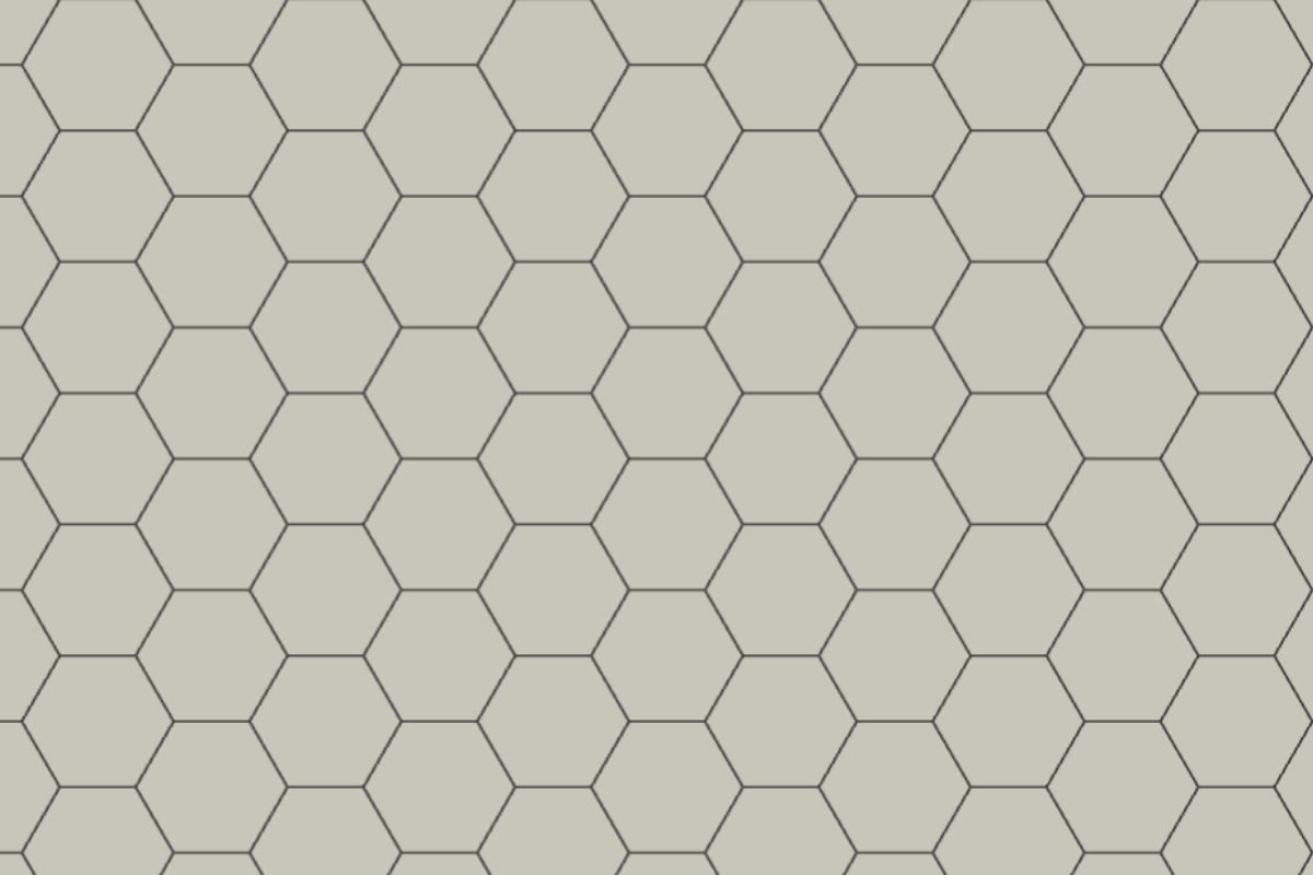Continuous 150 Hexagons