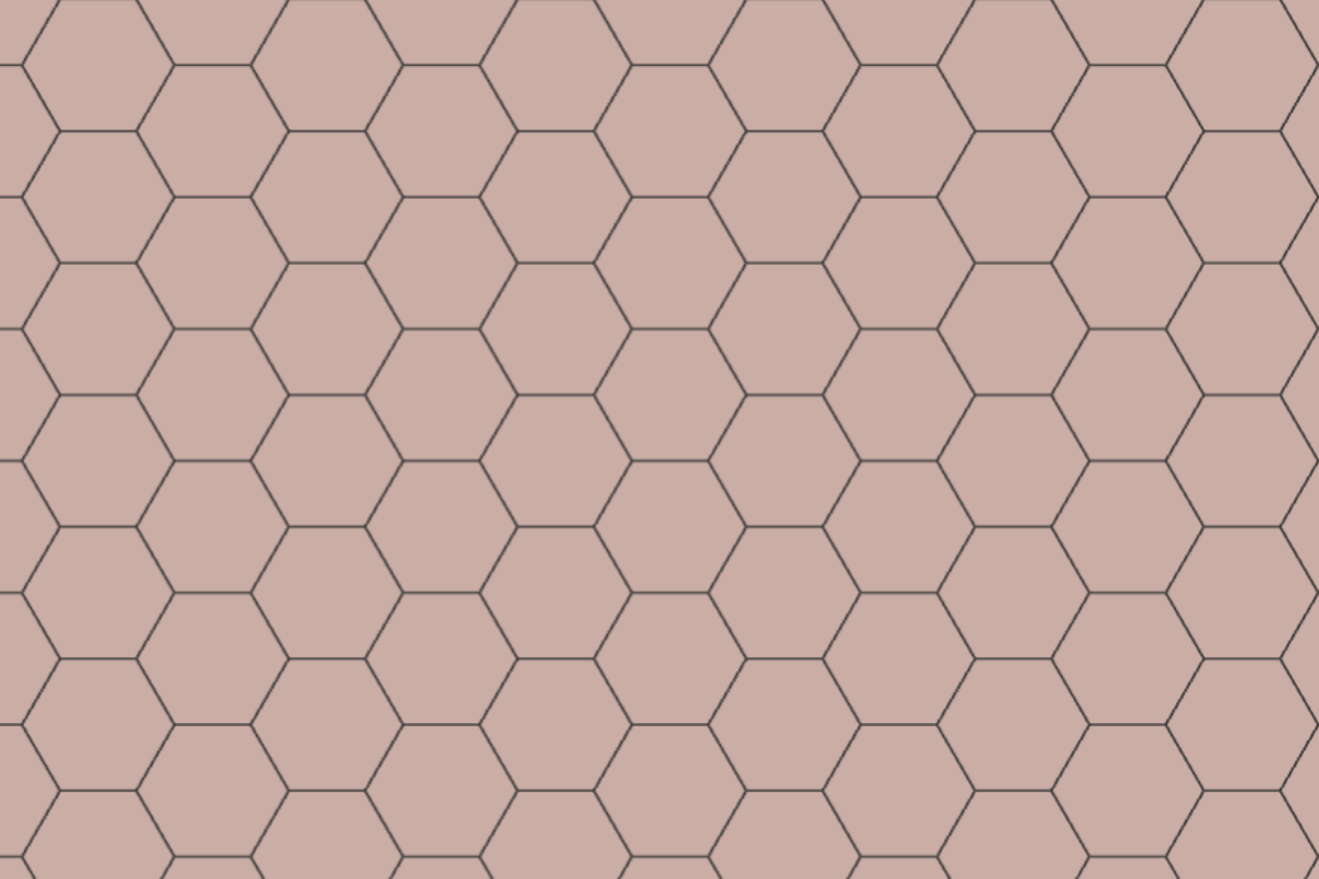 Continuous 150 Hexagons