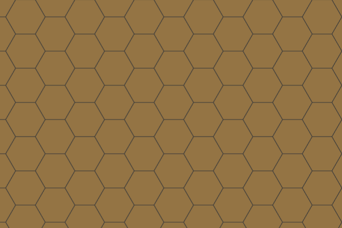 Continuous 150 Hexagons