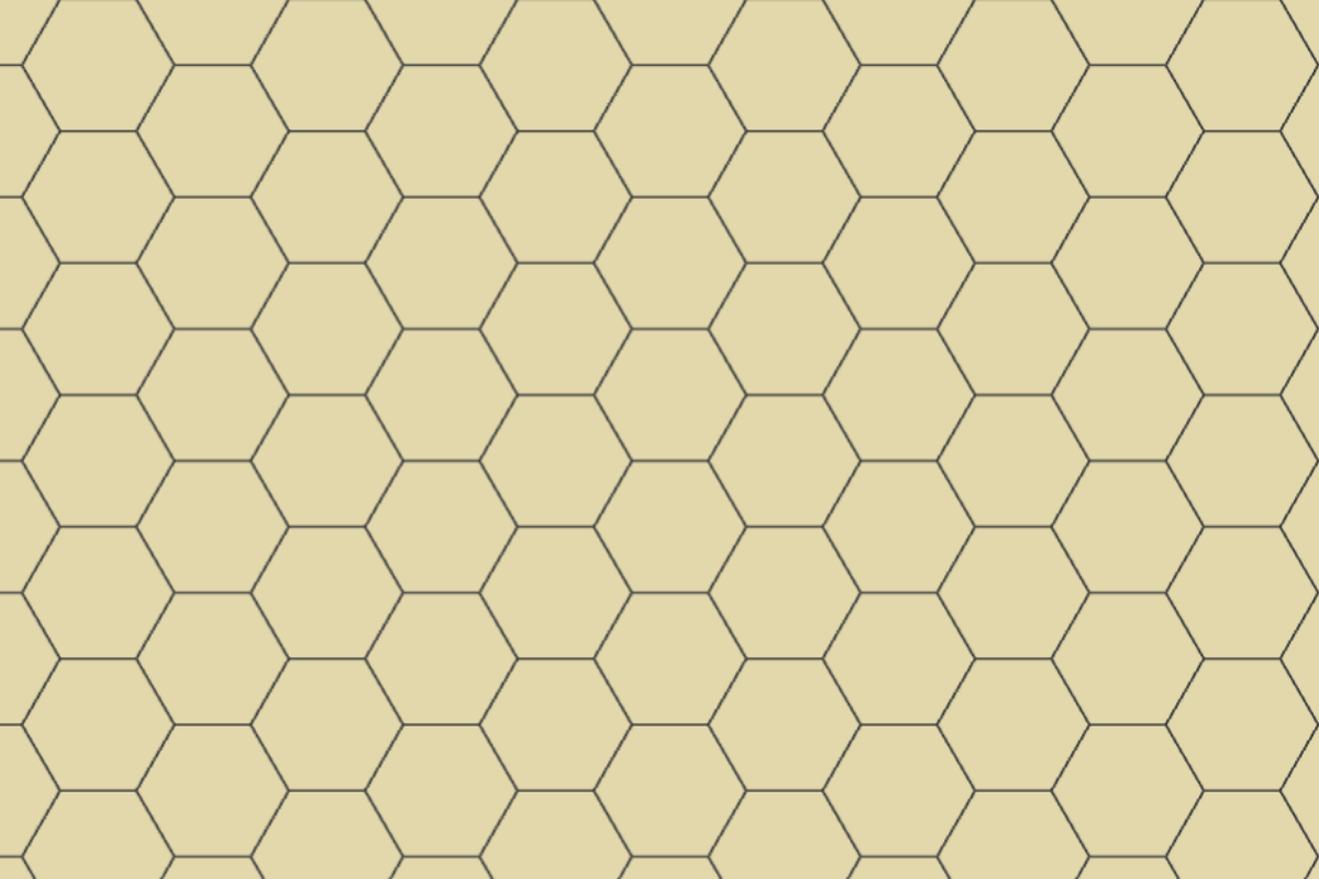 Continuous 150 Hexagons