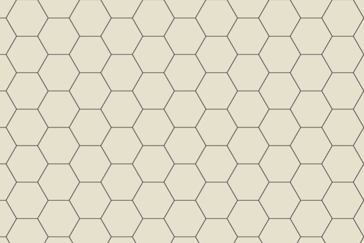 Continuous 150 Hexagons