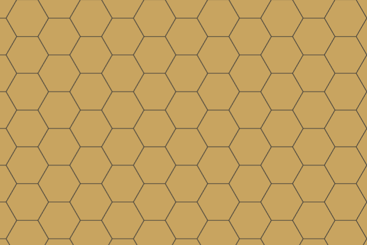 Continuous 150 Hexagons