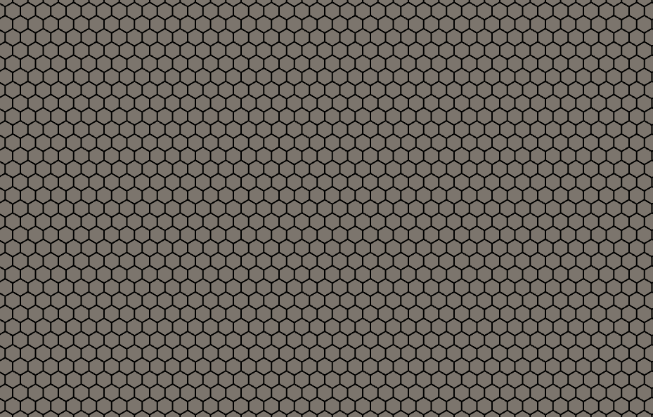 Continuous 25 Hexagons