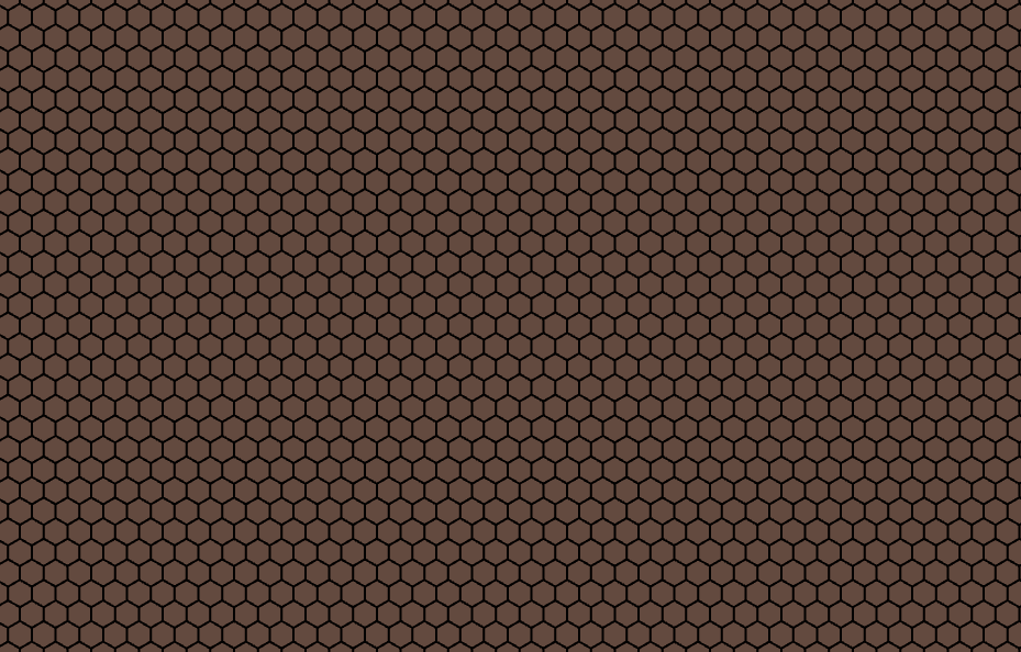 Continuous 25 Hexagons