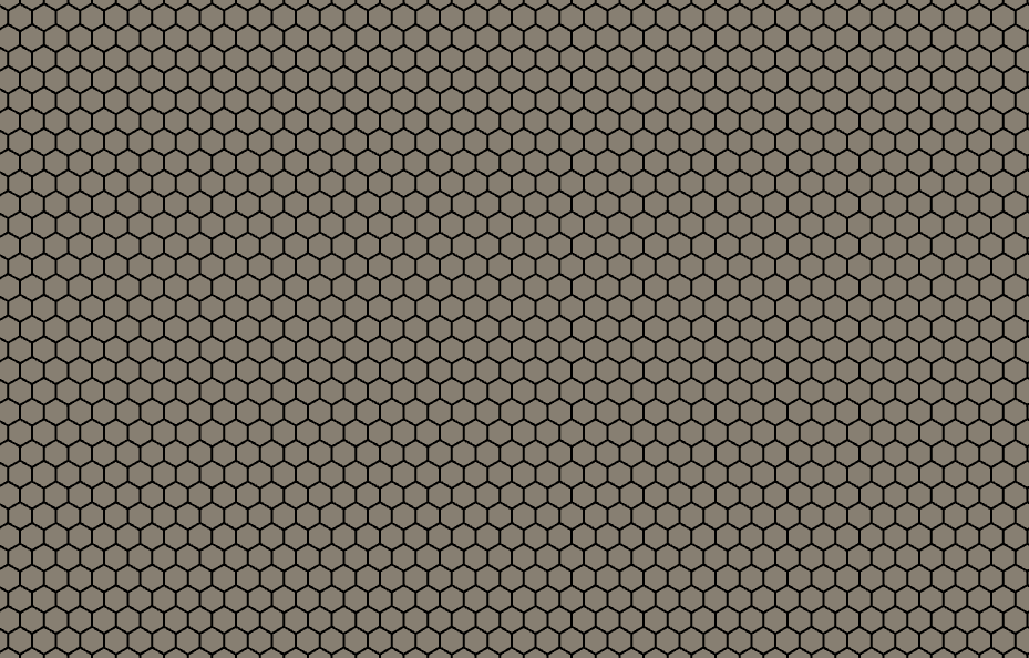 Continuous 25 Hexagons