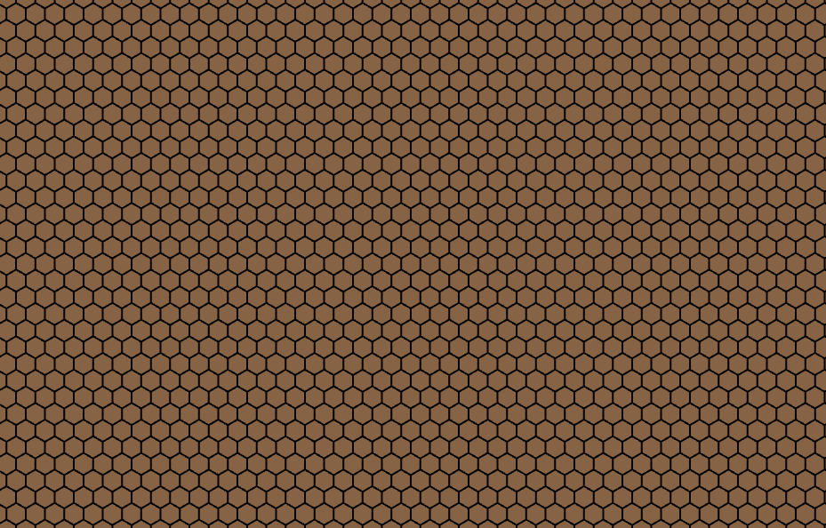 Continuous 25 Hexagons