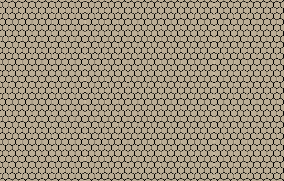 Continuous 25 Hexagons