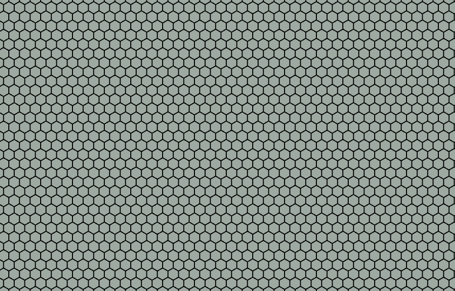 Continuous 25 Hexagons