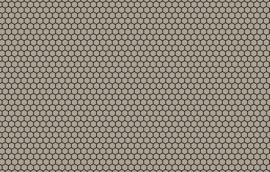 Continuous 25 Hexagons