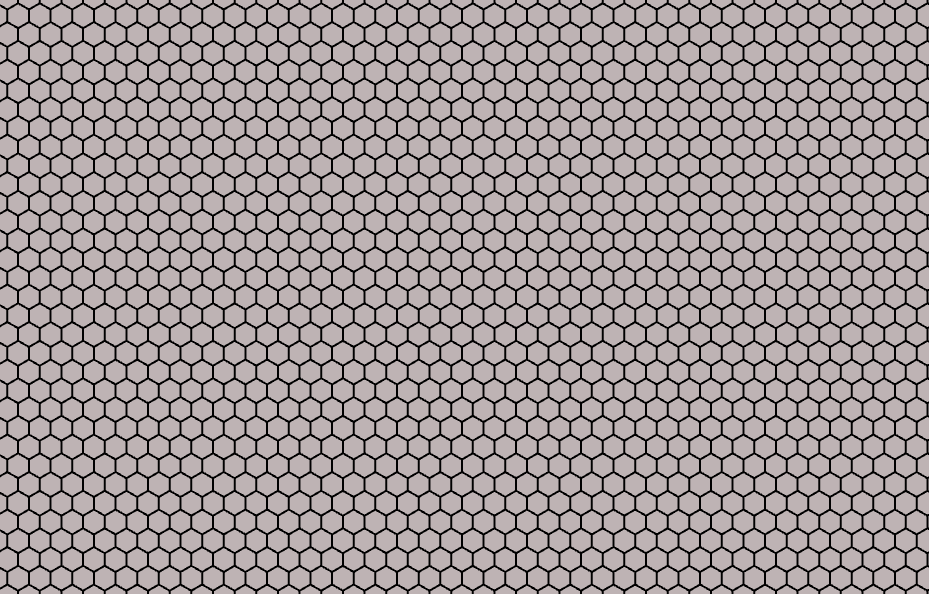 Continuous 25 Hexagons