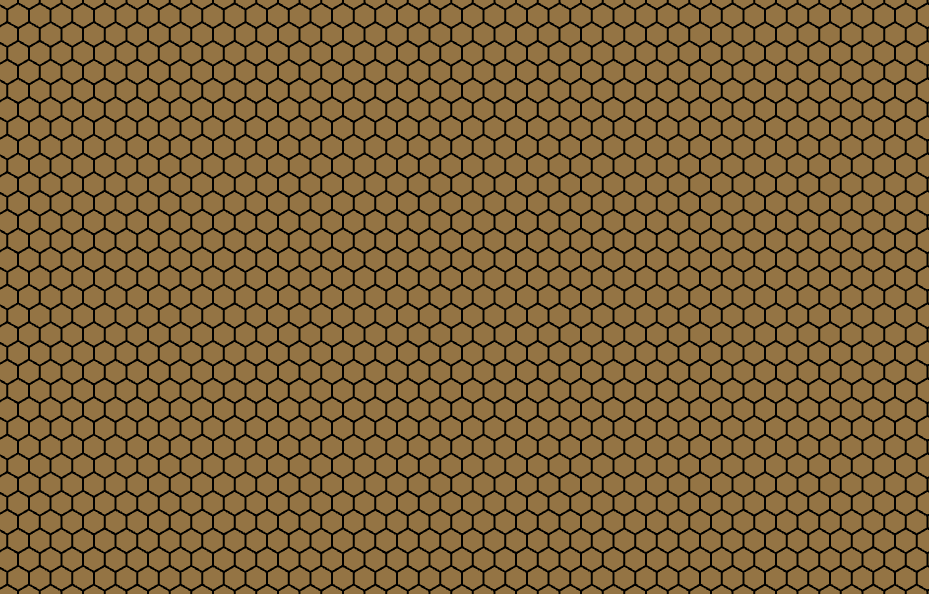 Continuous 25 Hexagons