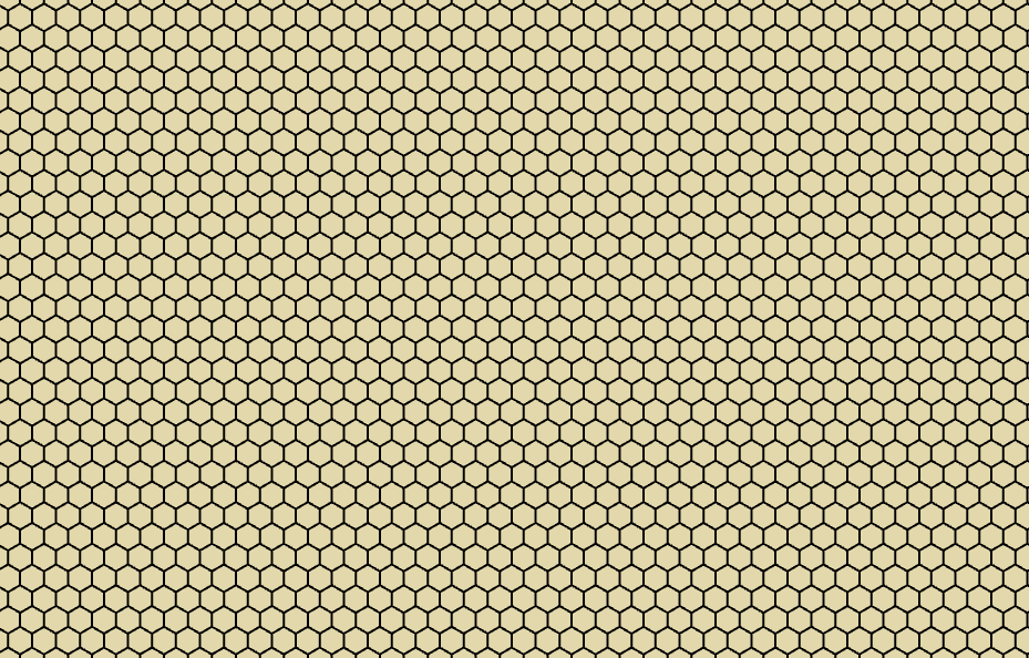 Continuous 25 Hexagons