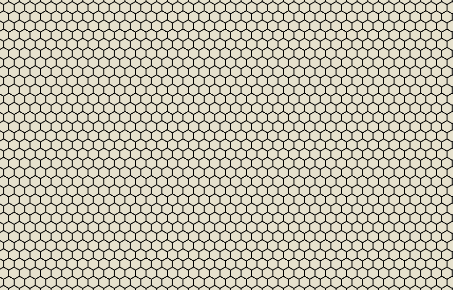 Continuous 25 Hexagons