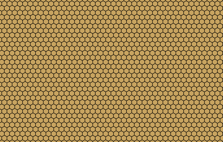 Continuous 25 Hexagons